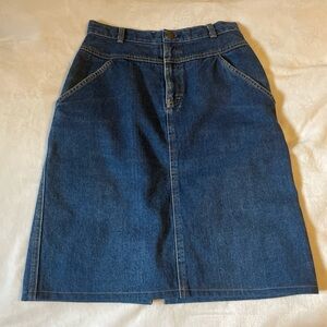 Denim Blue Women's Skirt